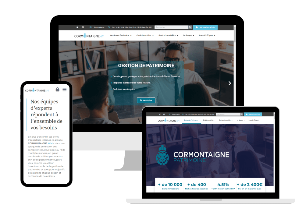 Site web de Cormontaigne WM